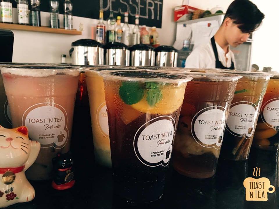 Toast’n tea cafe & food – Quán cafe đẹp miễn chê ở Hà Nội