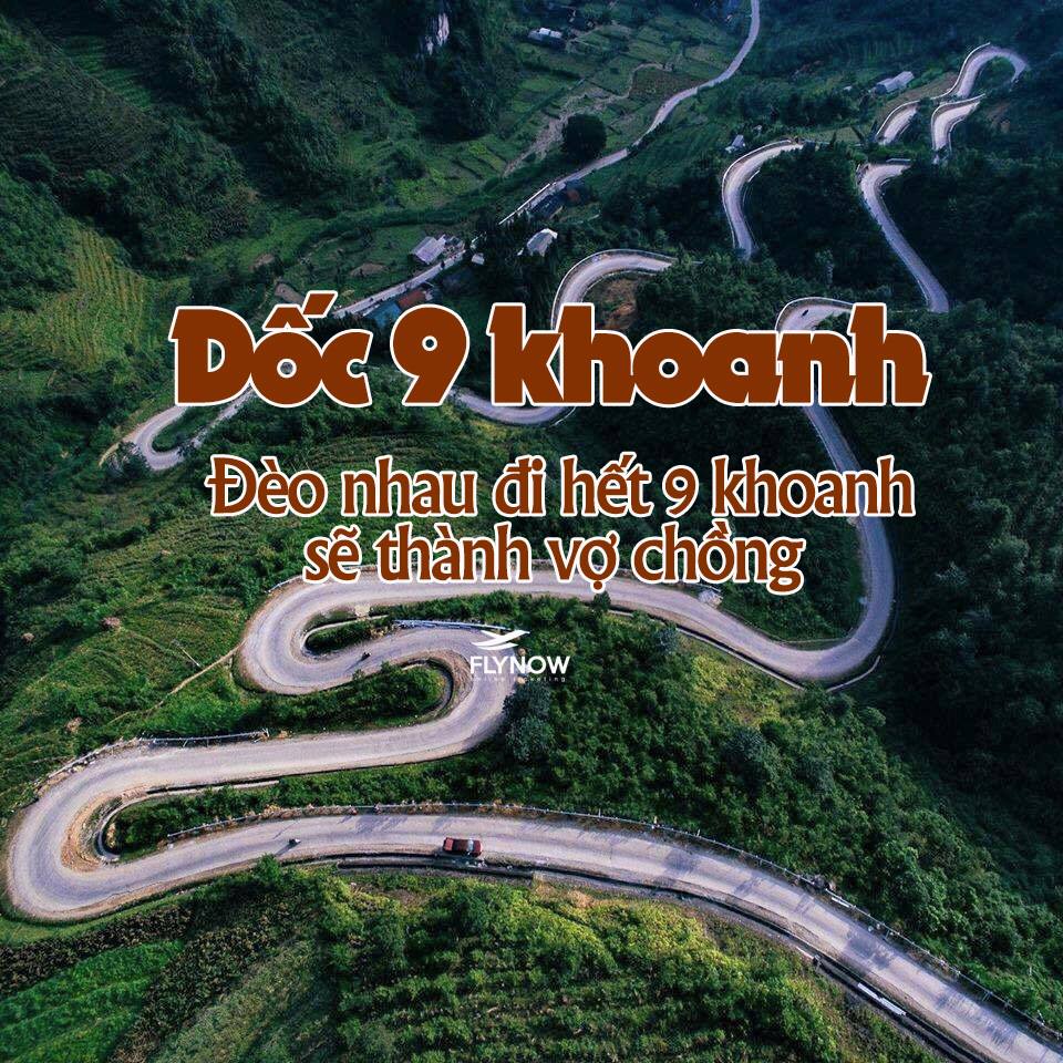 cung đường đèo Việt Nam dốc 9 khoanh